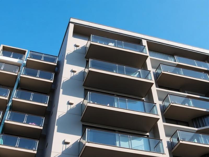 Modern Brisbane apartment building exterior